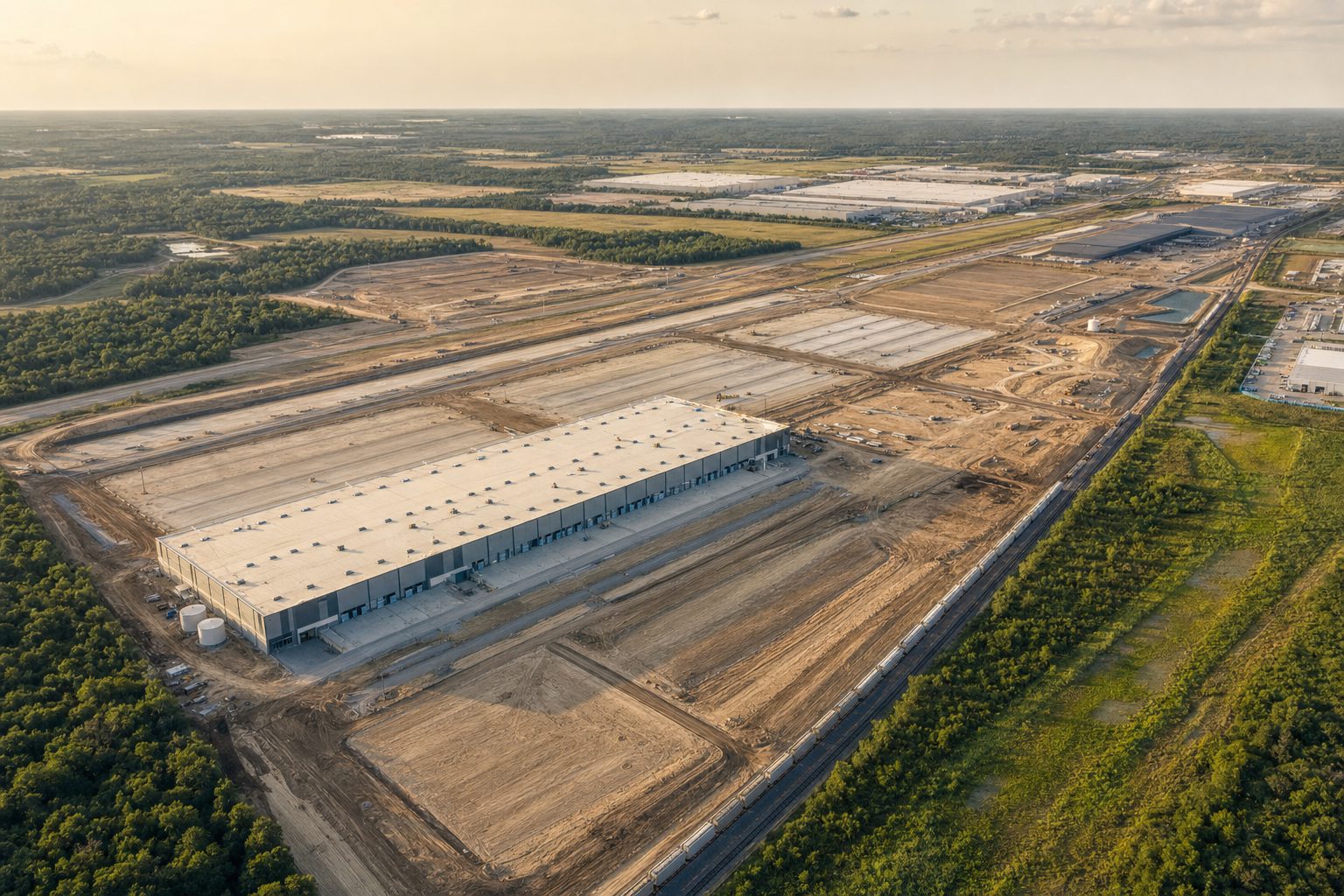 Industrial land position