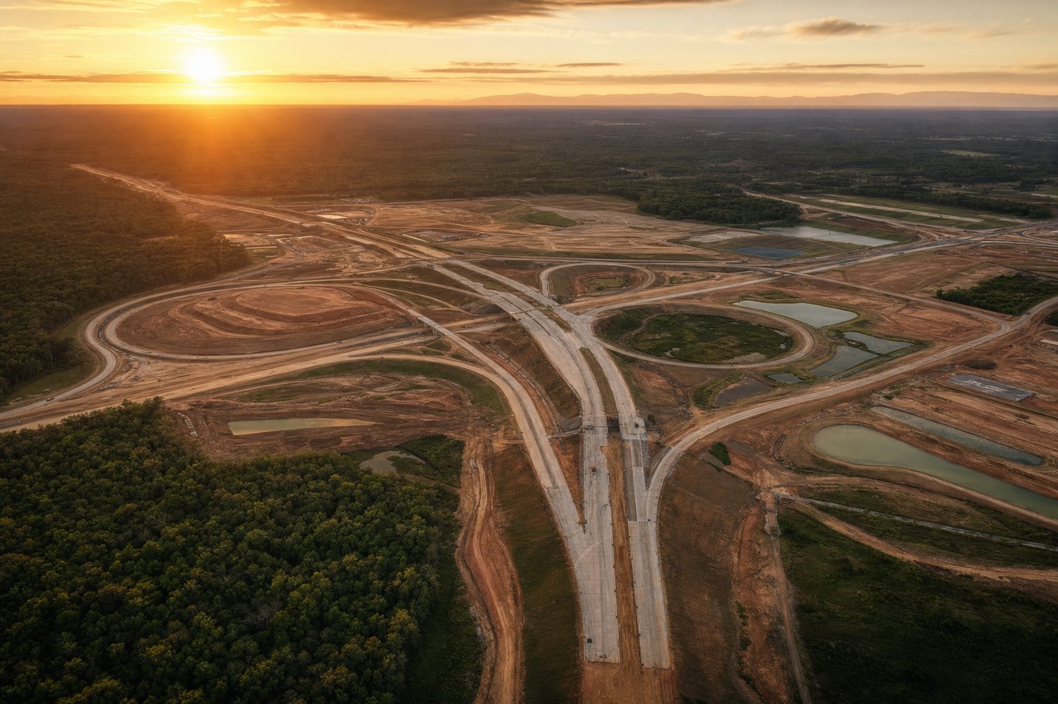 Land infrastructure development